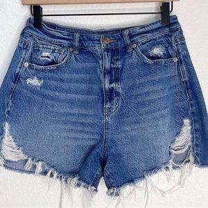 American Eagle Highway Rise Mom Short